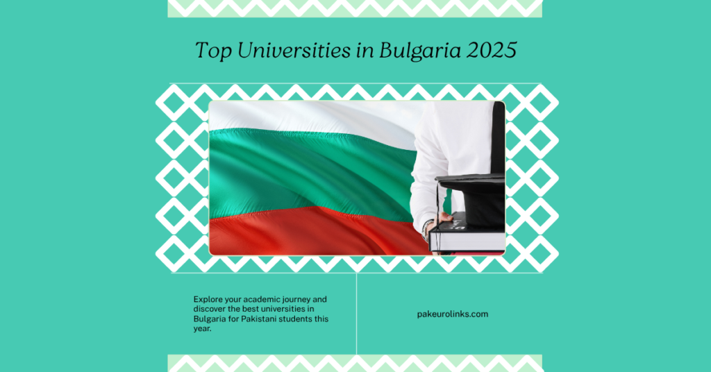 Top universities in Bulgaria 2025
